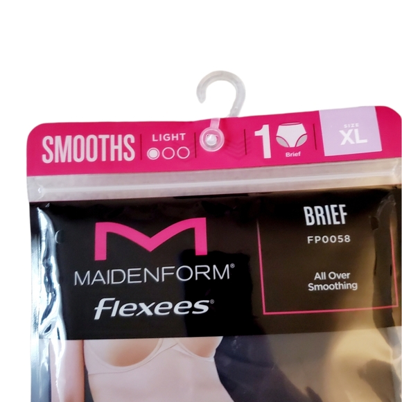 Maidenform Flexees Cool Comfort NWT All Over Smoothing Brief 750 - Picture 3 of 4